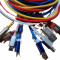 Cablu incarcare Galben 1,8m MicroUSB Type-C Tip C MU18G Huawei Y300II