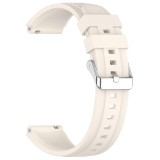 Techsuit - Watchband 18mm (W075) - Huawei Watch GT 4 (41mm)/W1/Honor Watch S1/Garmin Venu 2S/Vivoactive 4S - Beige