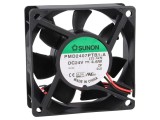 Ventilator axial DC 24V 70x70x25mm 83,25m3/h 45dBA cu bilă