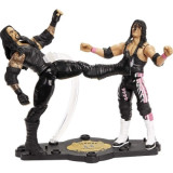 WWE Showdown 8 Set figurine articulate Undertaker vs. Bret Hart 16 cm, Mattel