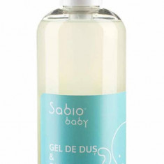 Gel de dus si sampon pentru bebelusi, 300ml, Sabio