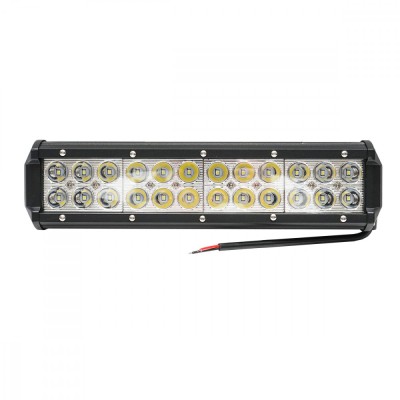Lampa cu 24 LED-uri tip bara 10-60V 72W foto