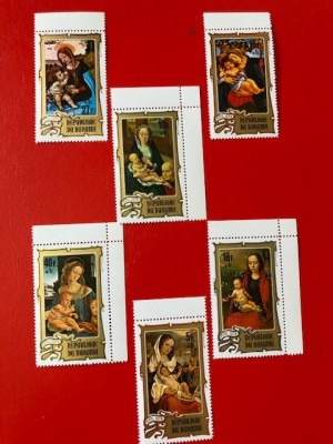 BURUNDI, CHRISTMAS SUPRATIP. - SERIE COMPLETĂ MNH foto
