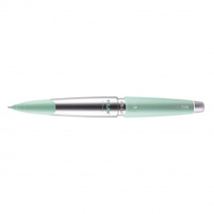 Creion Mecanic MILAN Capsule Silver, Mina de 0.5 mm, Corp din Metal si Plastic Verde, Creioane Mecanice, Creion Mecanic cu Mina, Creioane Mecanice cu