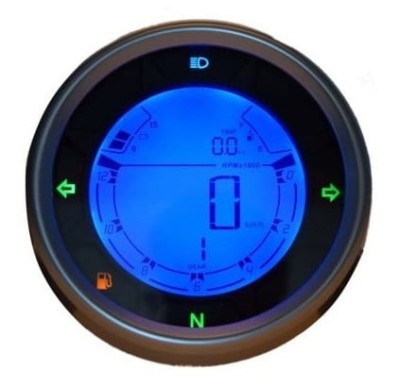 Bord Kilometraj Scuter Universal Digital Model 3 foto