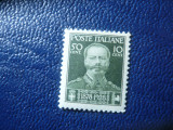 Timbru Italia 1929 - 50 Ani Rege Victor Emanuel II ,val. 50+10c ,urma sarniera, Nestampilat