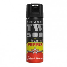 Spray cu piper IdeallStore®, TW-500, gel, auto-aparare, 63 ml