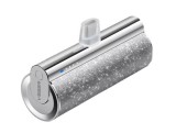 POWER BANK USB 5000MAH/SILVER LIPSTICK-L W0573S VEGER &quot;W0573&quot; (timbru verde 0.98 lei)