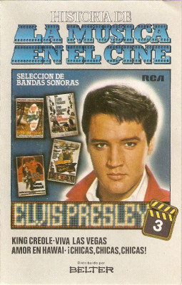 Caseta audio Elvis Presley &amp;lrm;&amp;ndash; Seleccion De Bandas Sonoras, originala foto