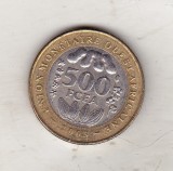 bnk mnd Africa de Vest 500 franci 2003 , bimetal
