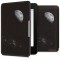 Husa pentru Kindle Paperwhite 7, Piele ecologica, Negru, 45569.06