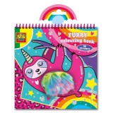 Cumpara ieftin Carte de colorat cu blanita si stickere