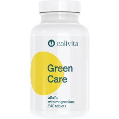 Green Care Detoxifiant pe Baza de Lucerna Reduce Senzatia de Balonare (240 Capsule) - Calivita