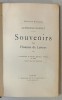 SOUVENIRS D &#039;UN HOMME DE LETTRES par ALPHONSE DAUDET , CCA. 1900