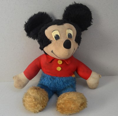 Mickey Mouse jucarie de plus Burbank Toys, LTD Anglia cca 1960 foto