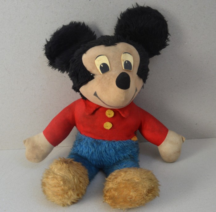 Mickey Mouse jucarie de plus Burbank Toys, LTD Anglia cca 1960