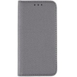 Cumpara ieftin Husa Flip Carte Huawei Y6 2 Compact + Cablu de date CADOU, Gri