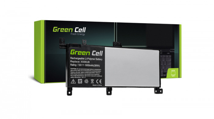 Green Cell Baterie laptop C21N1509 Asus X556U X556UA X556UB X556UF X556UJ X556UQ X556UR X556UV