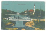 5672 - BUCURESTI, Carol Park, Geamia, Bridge, Romania - old postcard - unused