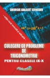 Culegere de probleme de trigonometrie - Clasele 9-10 - Gheorghe Adalbert Schneider