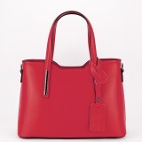 Cumpara ieftin Geanta medie rosie din piele naturala 1065 132