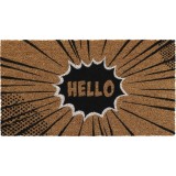 Covor Intrare 33X60 Cm &ndash; Hello Polyester+Pvc Moftx