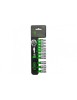 Set cheie Clichet Cu 72 de Dinti 1/4` Cu Tubulare Hexagonale 10buc