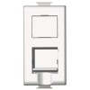 Priza internet Matix SAM5979C5EE, RJ45 cat. 5E, incastrata, modulara - 1 m, alba, Bticino