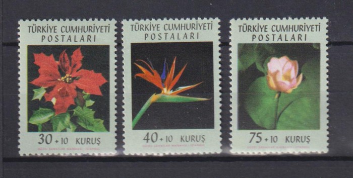 TURCIA FLORI MI: 1834-1836 MNH