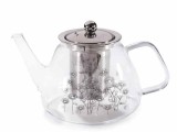 Cumpara ieftin Ceainic sticla cu infuzor ceai cm 21,5 x 14 x 12,5 H, 850 ml
