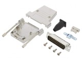 Conector D-Sub 25 Pin Tată Drept cu Șurub pe Cablu