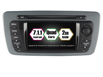 Navigatie GPS Auto Audio Video cu DVD si Touchscreen 6.2 &amp;quot; inch Android 7.1, Wi-Fi, 2GB DDR3 Seat Ibiza 2009-2013 + Cadou Soft si Harti GPS 16Gb Memo foto
