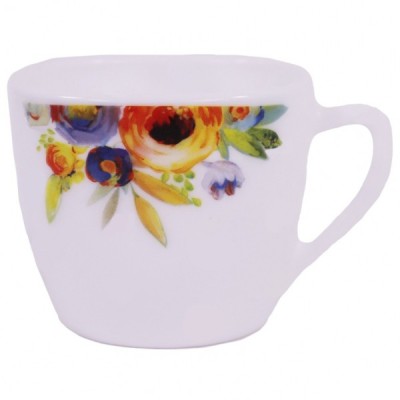 Set 6 Cesti Patrate Opal Flori 210ML DEC010 FXWB-210 ROD CNN33608 foto