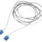 Cablul patch U/UTP 6a 2m LSZH gri 32AWG aurit