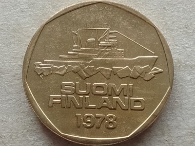 FINLANDA-5 MARKKAA 1978 foto