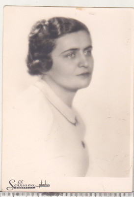 bnk foto Portret de femeie - Foto Sellman Bucuresti 1932 foto