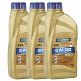 Cumpara ieftin Pachet 3 litri ulei Ravenol HCL 5W30