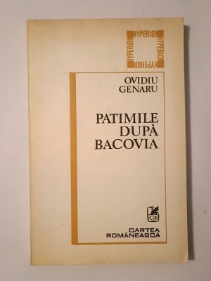 Ovidiu Genaru - Patimile după Bacovia (1986) foto