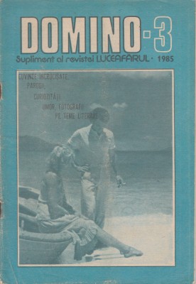 Revista Domino / Nr. 3 / 1985 foto