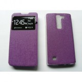 Husa Flip Carte S-View Mov LG Magna / G4C, Etui Protectie Premium