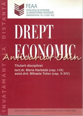 Drept Economic - Maria Harbada, Mihaela Trofan