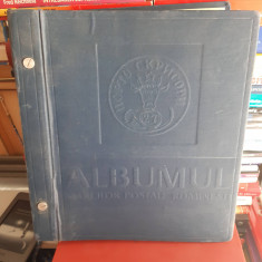 ALBUMUL MARCILOR POSTALE ROMANESTI - 1958 - editie cartonata