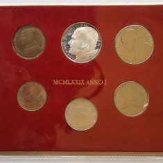 Set monede Vatican, Papa Ioan Paul II, anul 1979-1 - G 4007