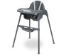 Scaun Masa Bebelusi 2 in 1 Bebeconfort Meely, Pliabil, 15 kg, Gri Inchis - RESIGILAT