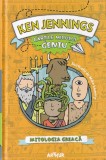 Mitologia greaca carte ilustrata Ken Jennings Editura Arthur Povesti Zei Eroi Copii Romana Cartonata