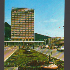 CPIB 20517 CARTE POSTALA - PIATRA NEAMT. HOTEL "CEAHLAU" TURUL ROMANIEI CICLISM