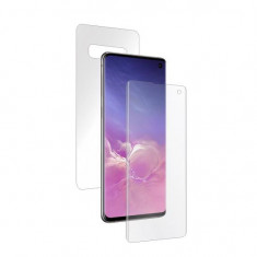 Folie Compatibila cu Samsung Galaxy S10 Fata + Spate - ShieldUP HiTech Regenerable Invizible