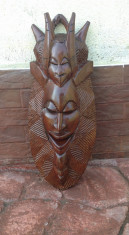 Deosebita masca din lem- Arta Africana !!! foto