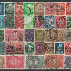 972 - lot timbre Germania veche