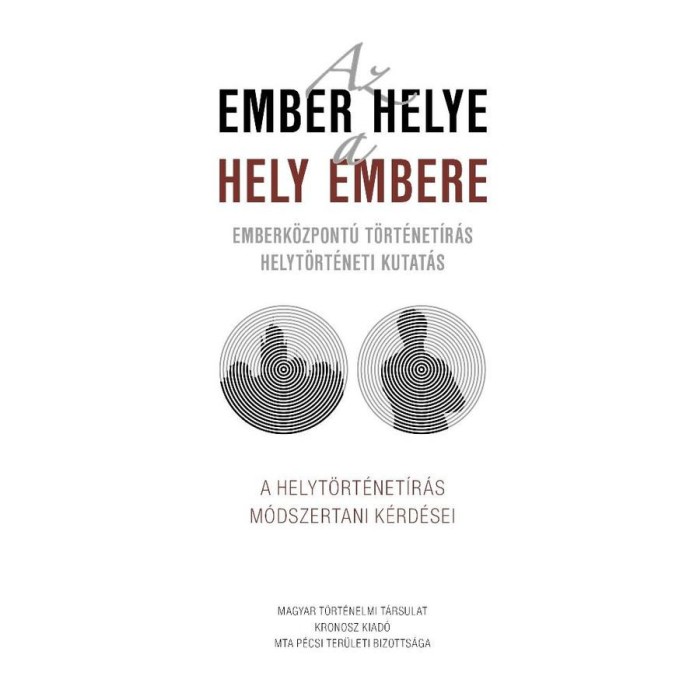 Az ember helye - a hely embere - Emberk&ouml;zpont&uacute; t&ouml;rt&eacute;net&iacute;r&aacute;s - helyt&ouml;rt&eacute;neti kutat&aacute;s - Lengv&aacute;ri Istv&aacute;n